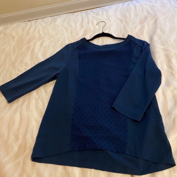 Navy Blouse - Picture 1 of 2